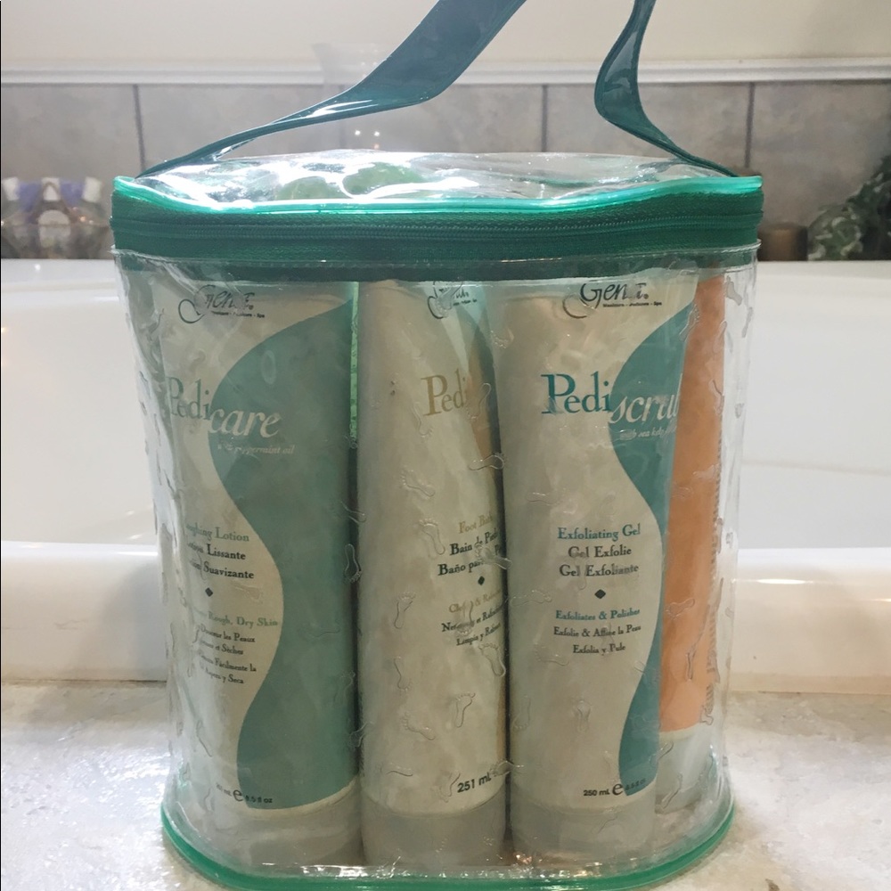 Gena Pedi-Pak 9-piece Kit with Tote